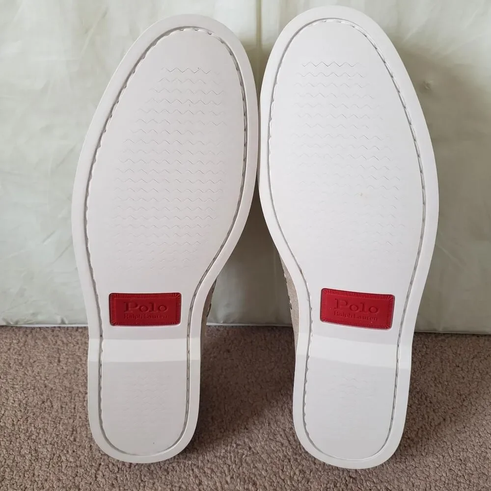 NWT Polo Ralph Lauren Milkshake Merton Suede Boat Shoes Mens Size 11